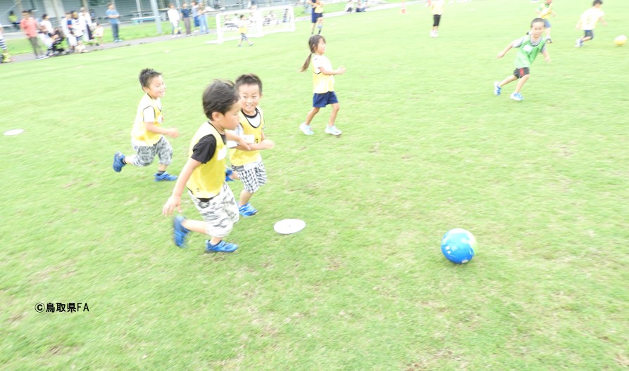 開催報告 とっとりキッズサッカーフェスティバル18 In 若葉台 一般財団法人 鳥取県サッカー協会